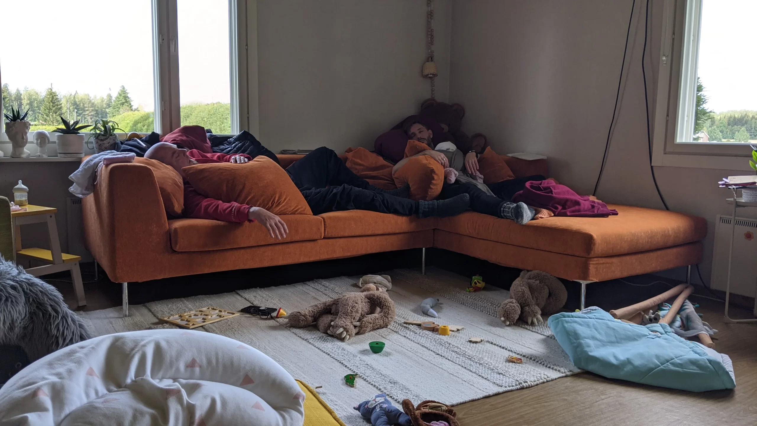 Vauvat päikkäreillä