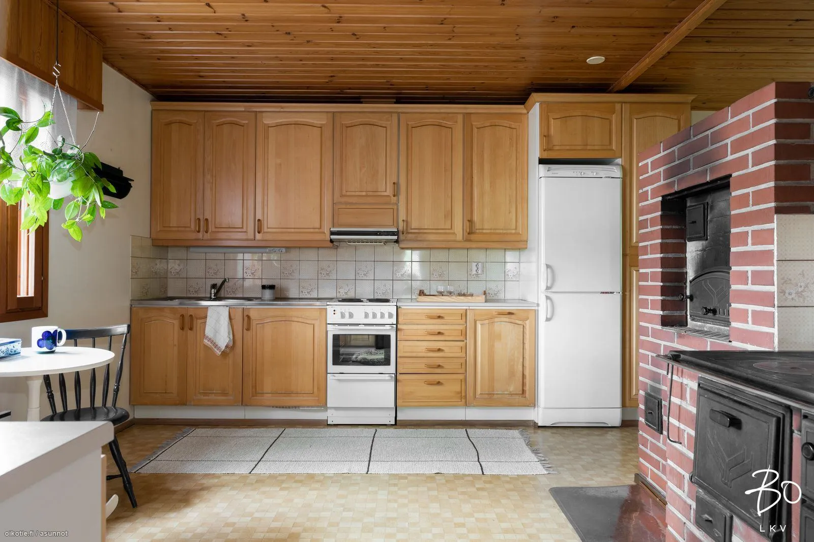 Keittiö alkutilanne