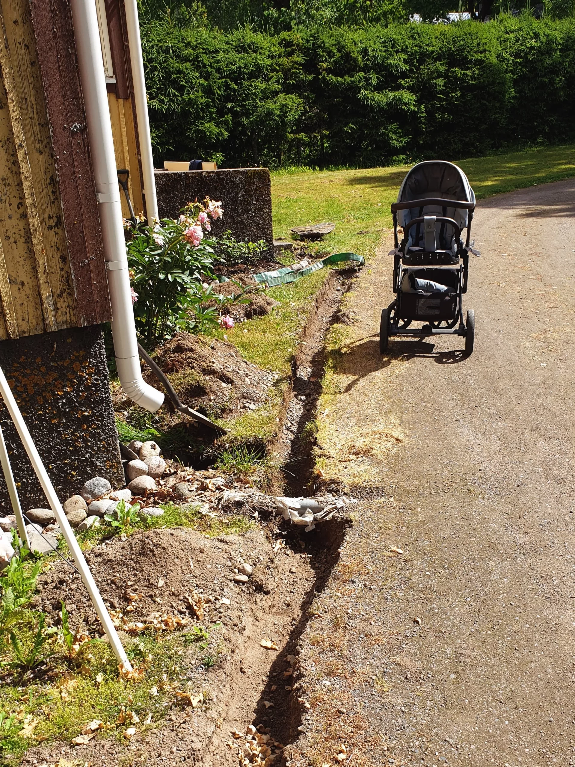 Salaojahommia – heinäkuu edition