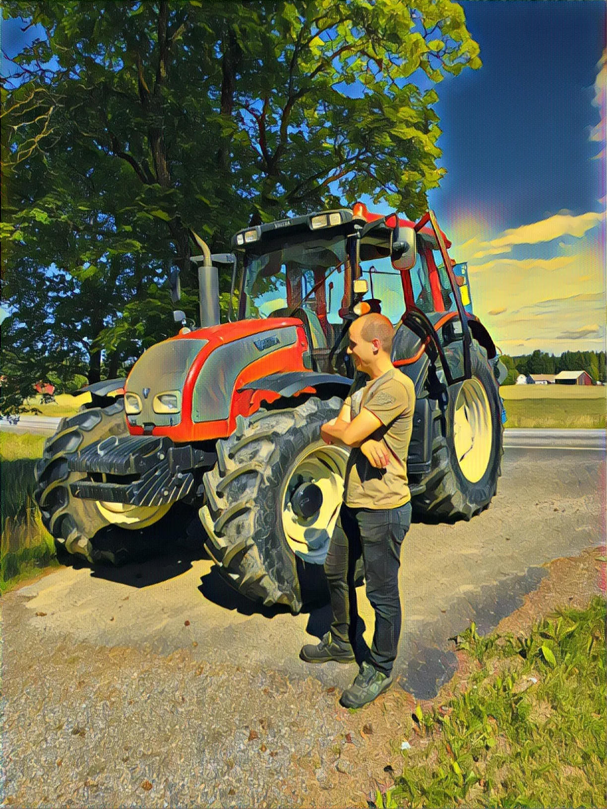 Tekoälytaidetta, osa II: mies ja traktori