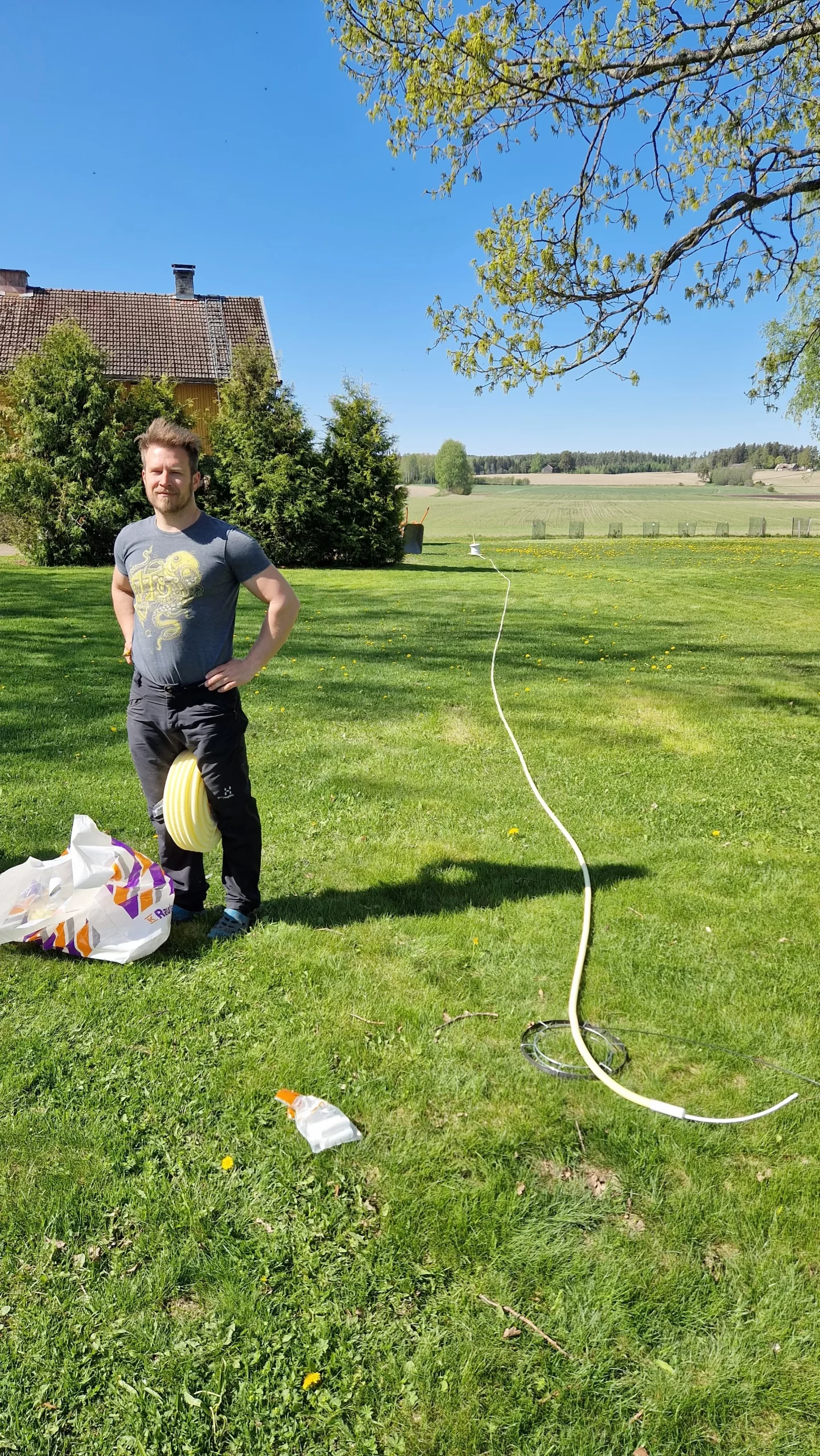 Valokuitu myös Villa Ekandeen