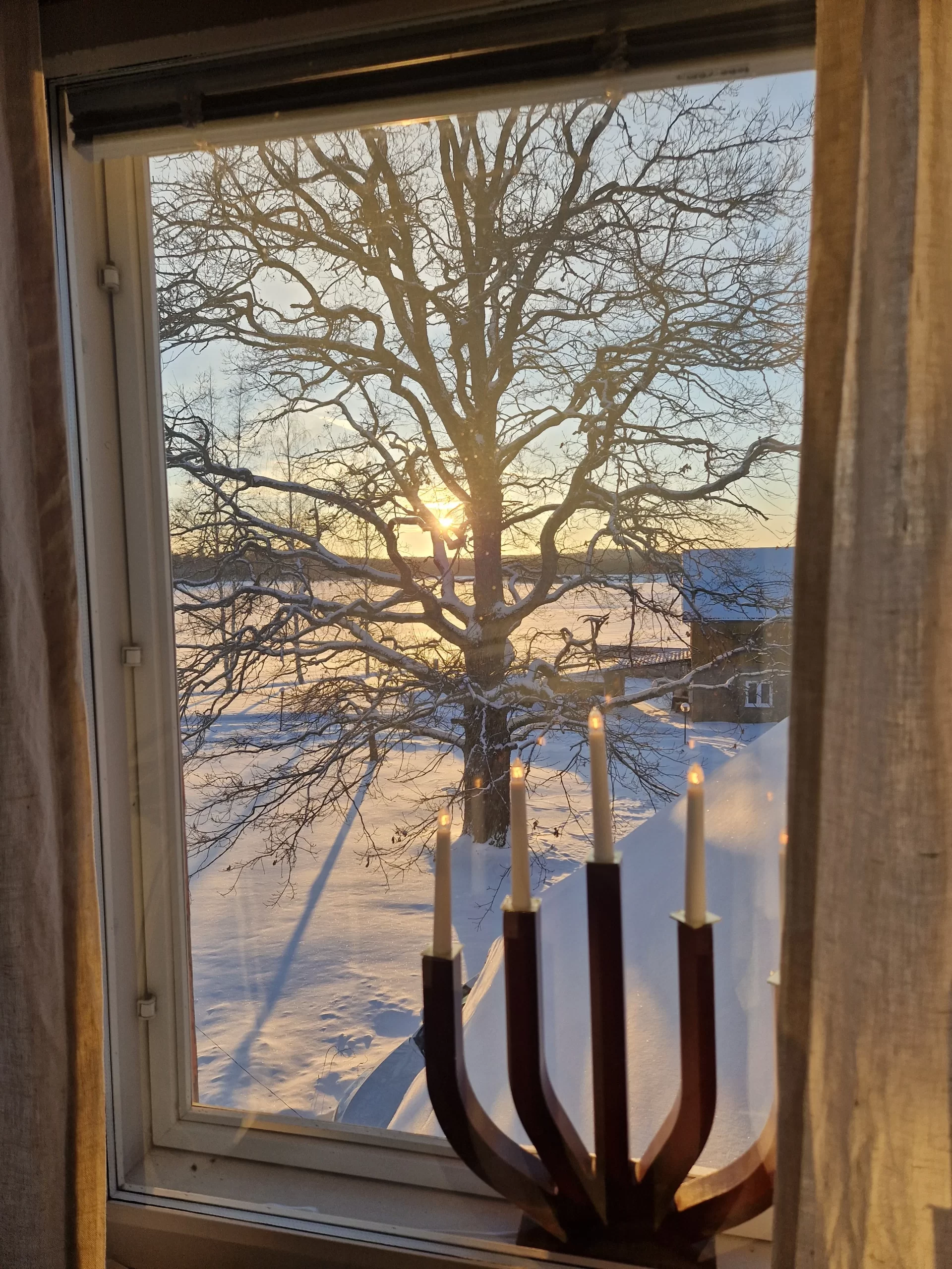 Ihan kiva näkymä toimiston ikkunasta