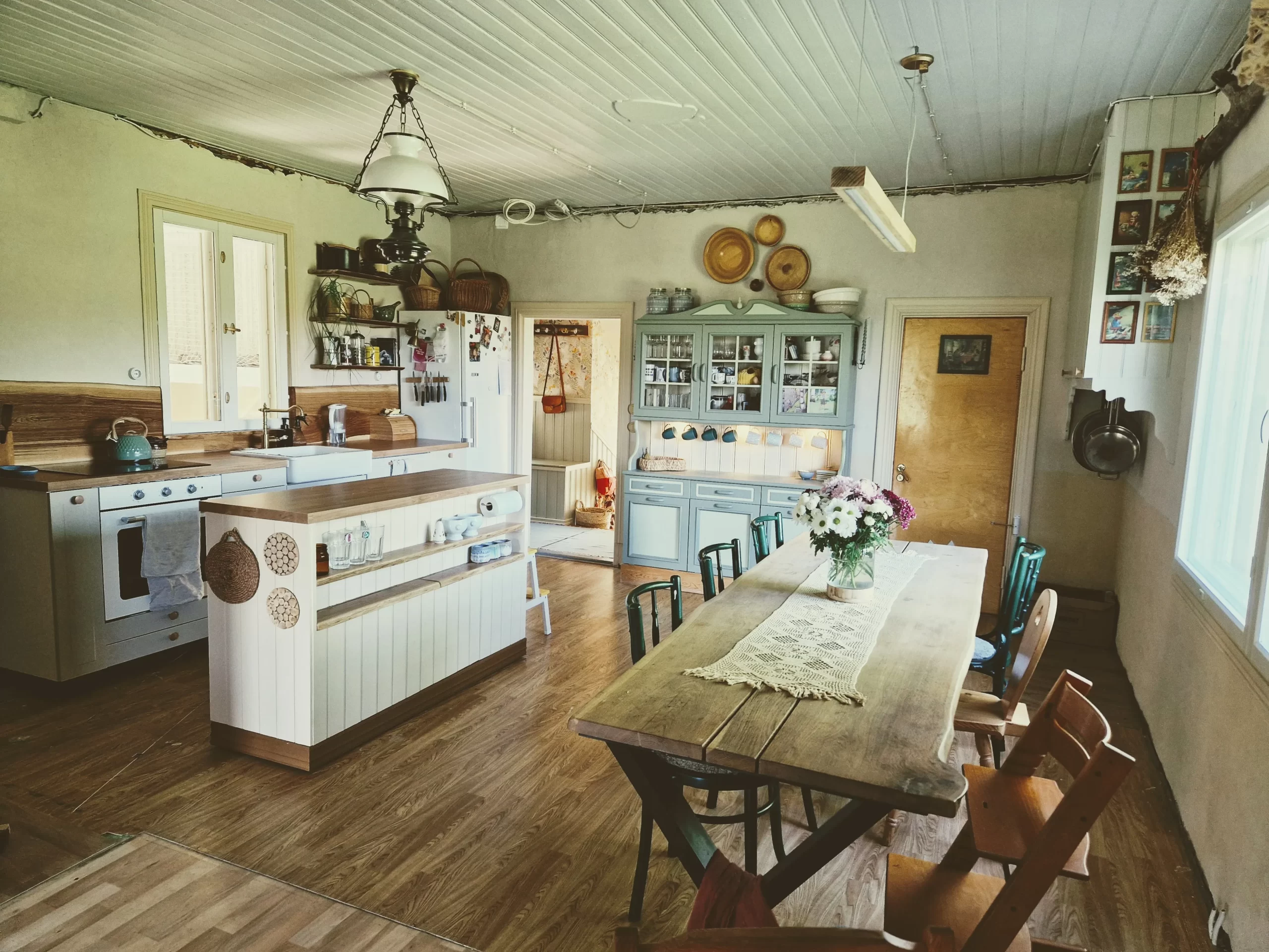 Keittiö 80٪ valmis